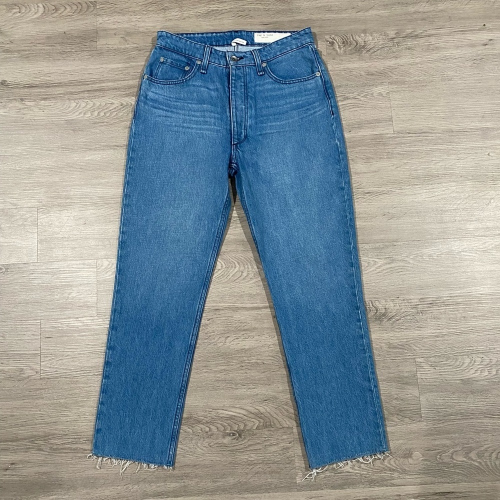 NWT Rag & Bone‎ Nina High Rise Cigarette Ankle Poppy 27 - Picture 4 of 10